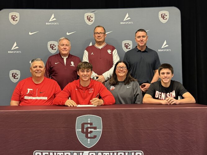 Wheeling Central's Koroneos Signs With Denison